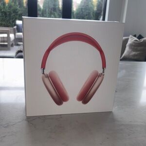 Pink Wireless Over-Ear Headphones